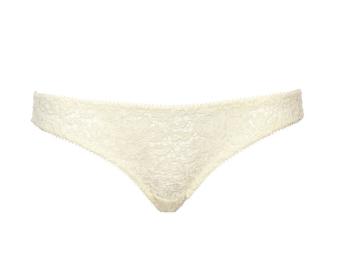Hecate String Knicker - White