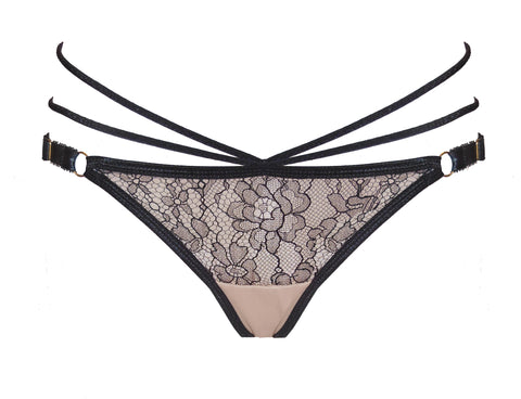 Signature Soft Gold Lace-Front Brief