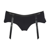 Déjeuner horizontal Panties - cut out - front by Ruban Noir - Beautifully Undressed.