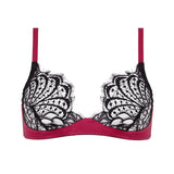 Emma Harris Renée Raspberry Soft Bra - Product Front - Beautifully Undressed