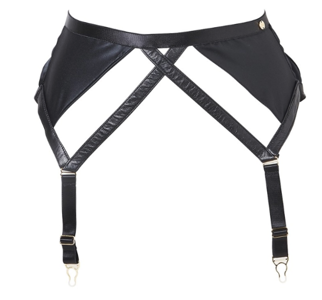 Something Wicked Jade suspender - Beautifully Undressed - product front 1