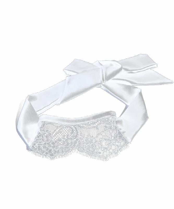 Something Wicked Lace Mask in Ivory - product - Beautifully Undressed